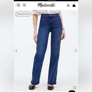 Madewell Emmett Wide-Leg Jeans